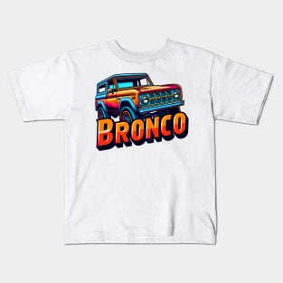 Ford Bronco Kids T-Shirt